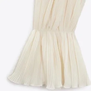 ZARA Maxi Cream white Dress thumbnail 4