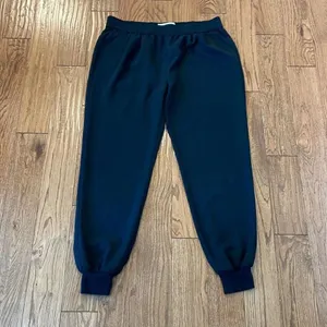 Joie black pull on jogger pants size large thumbnail 3