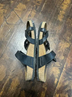 Birkenstock Mayari black ortho arch support cork 9/40 sandals thumbnail 3