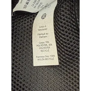 Lululemon Everywhere Belt Bag Black Fuzzy Fleece Crossbody Utility Y2K Goth Emo thumbnail 8