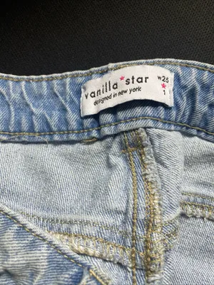 Vanilla Star Jeans Women’s Barrel Jeans Baggy Wide Leg Grunge Skater Y2K 25/1 Women’s Light Wash thumbnail 6