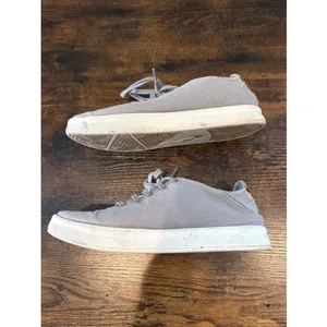 OluKai‎ Ki'ihele Li Womens 9.5 Gray Canvas Sneakers Drop In Heel Sneakers Shoes thumbnail 3