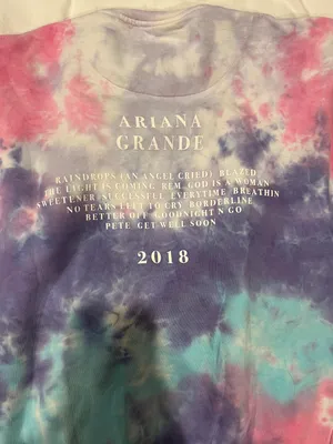 Ariana Grande Tie Dye  Sweatshirt thumbnail 4