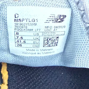 New Balance women’s Fresh Foam Sport V1 Gray Running Shoes Size 8 thumbnail 7