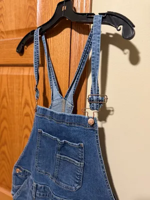 Maurice's Medium Wash denim romper thumbnail 3