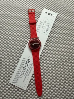 Swatch Watch Love In Scarlet SO287122 Contemporary 2026 thumbnail 2