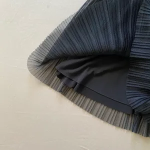 Suite Benedict Chiffon Pleated Mini Skirt thumbnail 4