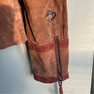 Blank NYC Caramel Sauce Genuine Leather Jacket thumbnail 6