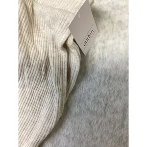 Auden Women Oat Beige Ribbed Knit Pajama‎ Jogger Pants 3X K86GGG….. thumbnail 3