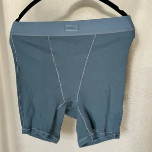 SKIMS cotton‎ rib boxer kyanite blue size S NWOT thumbnail 3