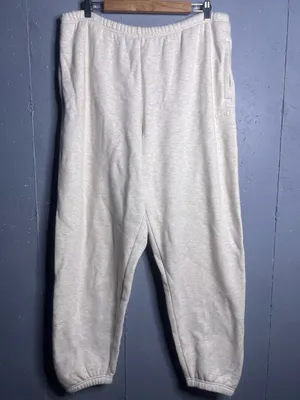 SKIMS Jogger in Oatmeal Heather in size XL thumbnail 2