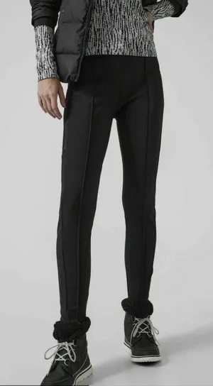 Athleta Women’s Glacier Snow Black Skinny Pants Size 4 thumbnail 1