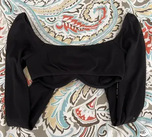 Princess Polly Becca Long Sleeve Crop Top thumbnail 4