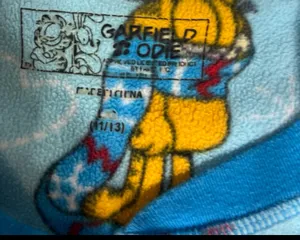 Garfield Onesie Blue Size L thumbnail 2