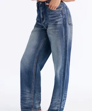 Loose Jeans -Dark wash thumbnail 3