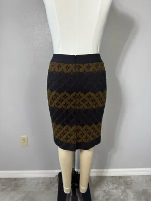 Ann Taylor Skirt Size 6 Crochet Lace Pencil thumbnail 7