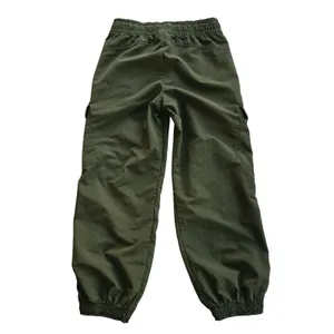 Old Navy Womens Olive Green Quick Dry Cargo Joggers Ankle Zip Pants Size Small thumbnail 4