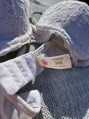 SO White Push up Bra Size 34 B thumbnail 5