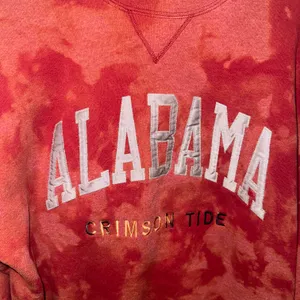 Tie Dye University of Alabama Crimson Tide Football Sweatshirt thumbnail 2