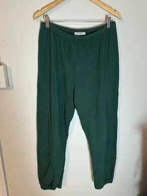 PerfectWhiteTee Fleetwood jogger sweatpants green large thumbnail 2