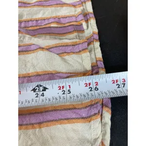 Marine Layer XL Striped Button Front Shirt Shorts Pajama Set Linen Tencel READ thumbnail 10