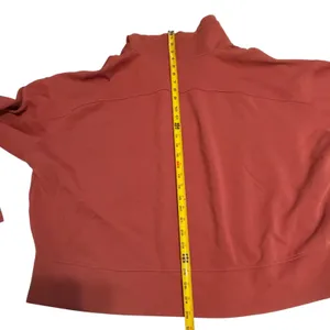 Old Navy Active Dynamic Fleece Half Zip Sweatshirt Terra cotta Thumbhole Plus 3X thumbnail 7