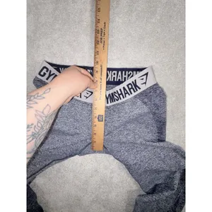 womens gymshark leggings seamless logo‎ waistband medium thumbnail 7