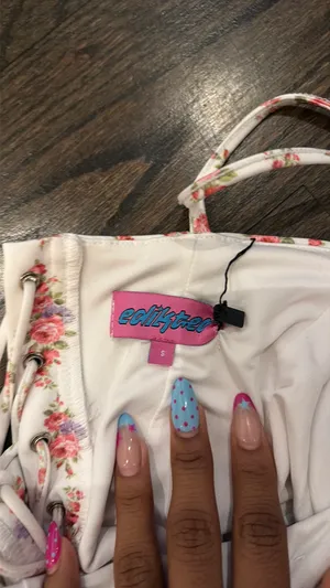 Floral Edikted Corset thumbnail 2