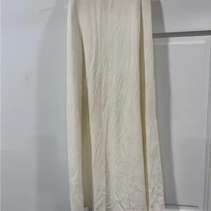 Wilfred Asymmetrical Cream Skirt thumbnail 4