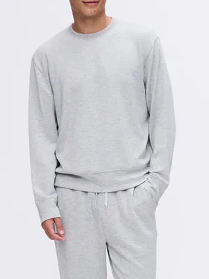 Outdoor Voices Light Gray Stratus Crewneck Sweatshirt thumbnail 2