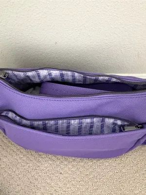 NWT Lug Harmony Matte Luxe VL Crossbody Bag In Purple thumbnail 7