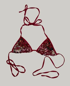 Dolls Kill Sequin Bra Top thumbnail 1