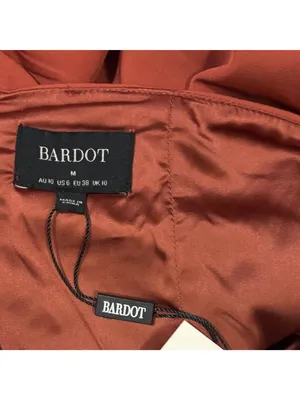 Bardot Ramona Midi Dress Copper Size M thumbnail 4