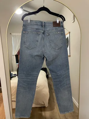 Abercrombie & Fitch The '90s Slim Straight Ultra High Rise Jeans - NWT thumbnail 3