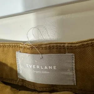 Everlane The‎ Organic Wide-Leg Pant Womens 4 Tapenade Brown High Rise Utility thumbnail 5