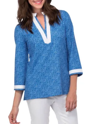Peter Millar | Lisa Herringbone Tunic SPF 50 Small thumbnail 1