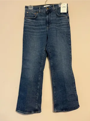 Madewell The Vintage Flare Crop Jean in Larkwood Wash Size 29 thumbnail 5