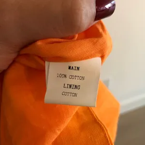 Petal & Pup Orange Sachie Puff Sleeve Cut Out Mini Dress Size US 8 thumbnail 6