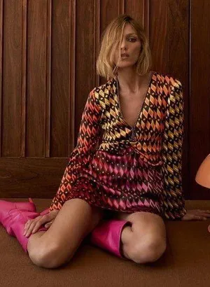 ZARA Dress Multicolor thumbnail 1