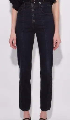 3X1 Jackie Slim Leg High Rise Jeans in Grayson Size 29 thumbnail 1