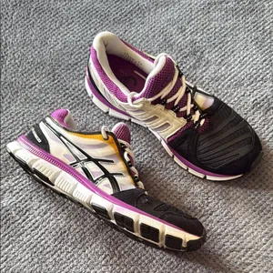Asics Gel-Sting33 Multicolor Suede Mesh Running Sneakers Size 8‎ thumbnail 2