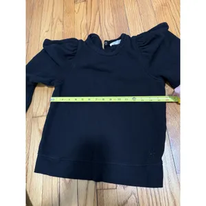 Ulla‎ Johnson Drew Puff Sleeve Pullover Bamboo Cotton Sweater Size Small thumbnail 7