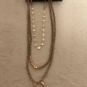 Pomina Three tier Necklace Gold thumbnail 3