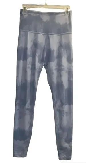 ✨Beyond Yoga Olympus High Waisted Midi Tie Dye Blue Sz M Leggings✨ thumbnail 1