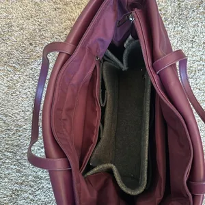 Maroon laptop bag target a new day with insert thumbnail 5
