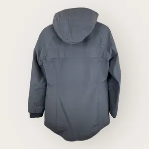 Pendleton Womens Small Flannel Plaid Lined Hooded Parka Barn Chore Coat Blue thumbnail 2