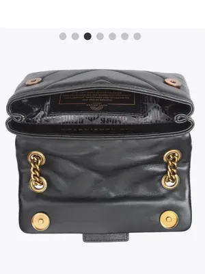 Kurt Geiger Mini Kensington Black Leather Crossbody Bag thumbnail 4