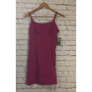 Wild fable Back Cutout Woven Sleeveless Plum Purple Dress Women's S NWT thumbnail 3