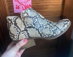 Michael Shannon By  Snakeskin Booties thumbnail 1