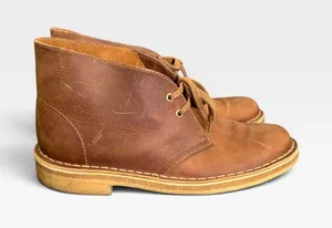 Clarks Originals Desert Boot Beeswax Leather Chukka Boots Women’s US 7 M thumbnail 1